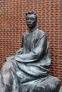 Statue of famous chinese writer luxun, adobe rgb